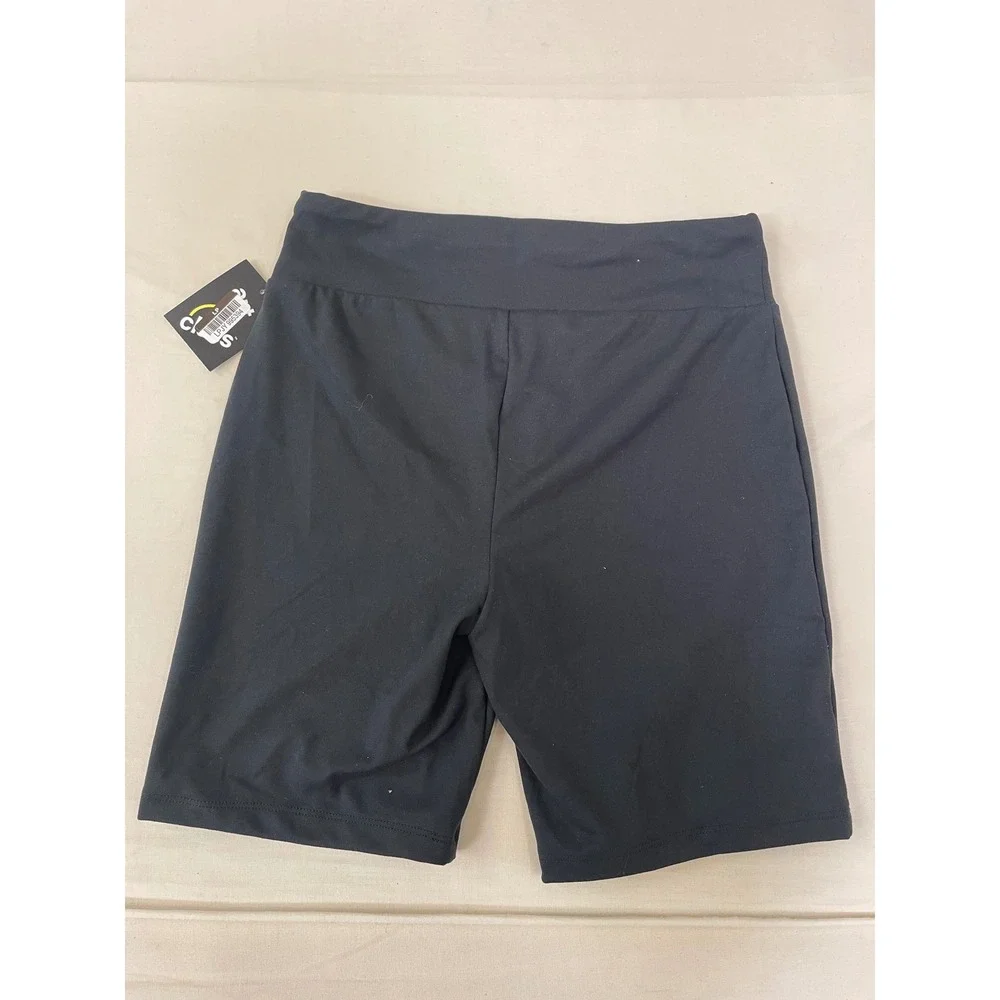 Art Class Girls Black High-Rise Bike Shorts XXL 16/18 NWT